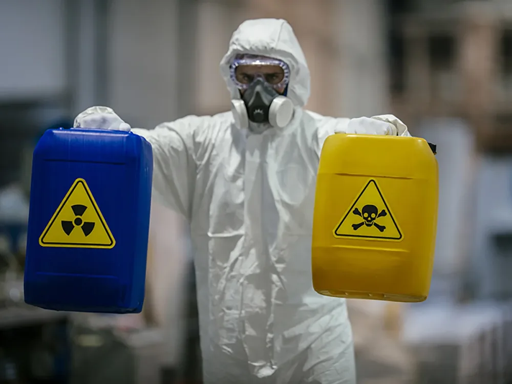 biohazard cleanup professionals at work in Lehigh Acres